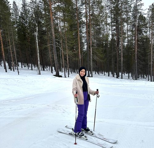 Anissa in Lapland