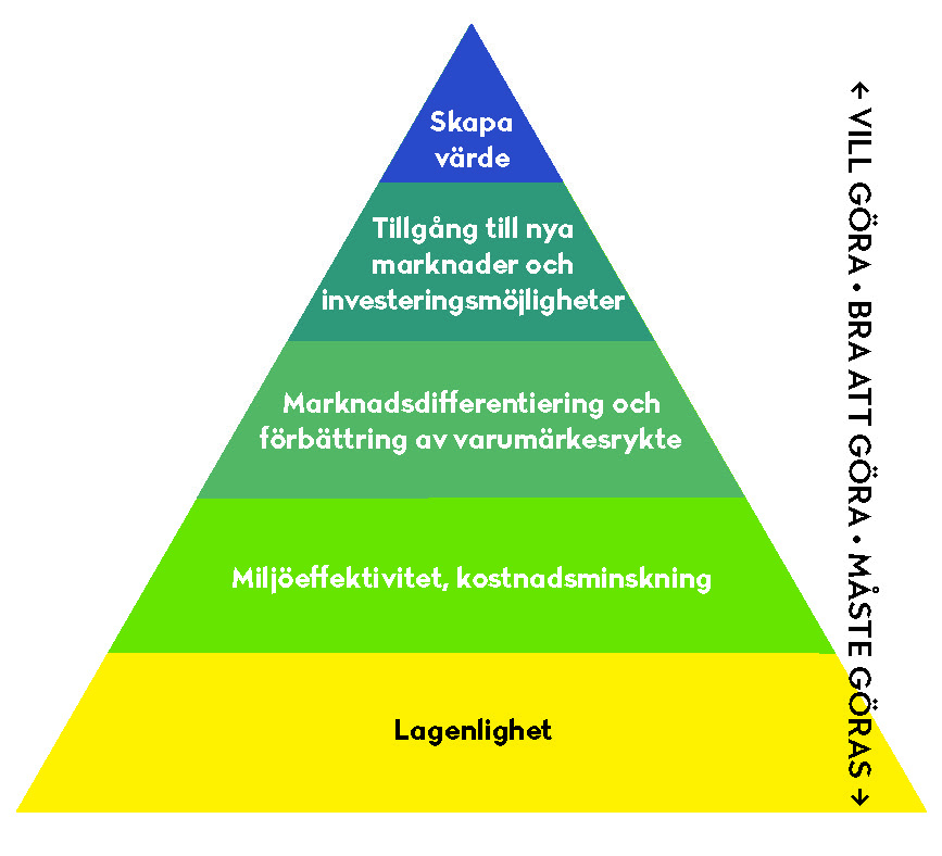 Motivationsfaktorer för hållbarhetsbeslut